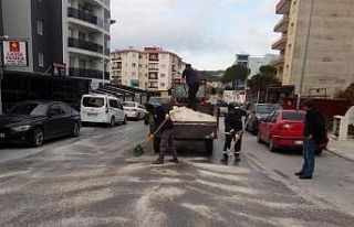 Söke Belediyesi’nden Tuzlama