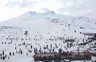 Sömestir tatili için Erciyes’e yoğun talep