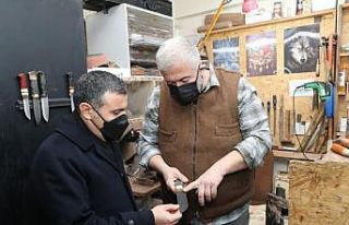 Somut olmayan kültürel mirasçıya Vali Atay’dan...