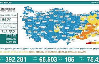 Son 24 saatte korona virüsten 185 kişi hayatını...