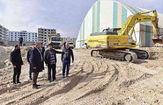 Soylu sahada devam eden çalışmaları yerinde inceledi