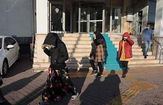 Suçüstü yakalanan 3 kişiden biri tutuklandı