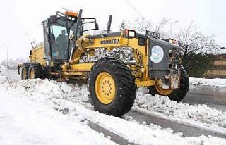 Talas’ta kış çalışmaları aralıksız sürüyor