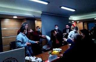 Tarsus’ta Kasaplar Odasının seçiminde kavga çıktı