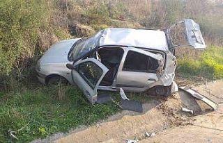 Tarsus’ta TEM Otoyolu’nda kaza: 3 yaralı