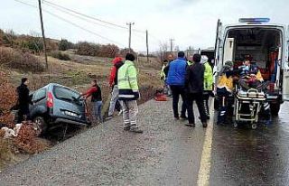 Tavşanlı’da trafik kazası: 2 yaralı