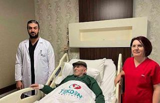 Tedavi olmak için Aydın’dan Tekden Hastanesi’ne...