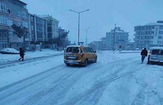 Tekirdağ’da kar yağışı hayatı olumsuz etkiledi