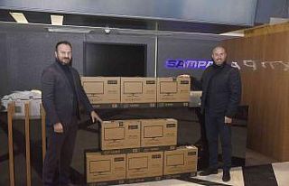 Tekkeköy Belediyesinden eğitime örnek destek