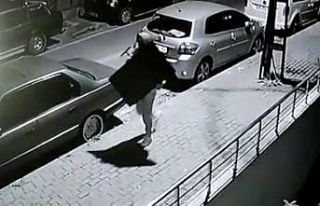 Televizyon hırsızları kamerada