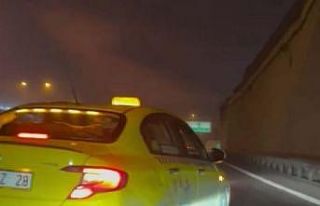 TEM Otoyolu’nda beyzbol sopalı taksici dehşeti