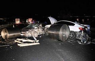 TEM’de arıza yapan cip zincirleme kazaya sebep...