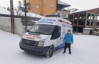 Tercan Devlet Hastanesi Evde Sağlık Hizmetleri ekibi...
