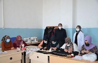 Tercan Halk Eğitim Merkezi kurslara tam gaz devam...