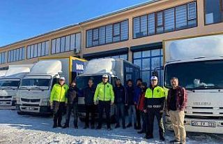 Ticari araç sürücüleri kış şartları hakkında...