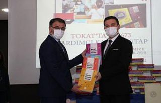 Tokat’ta 128 bin 673 kaynak kitap dağıtıldı