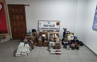 Tokat’ta kaçak tütün operasyonu