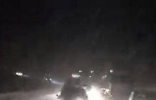 Tokat’ta uluslararası karayolunda ulaşıma kar...