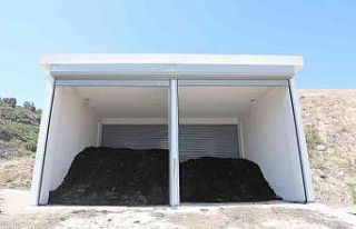 Toplanan dallardan 465 ton kompost malzeme elde edildi