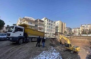 Toprak kaymasında hasar yok