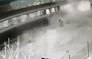 Tren kazasında inanılmaz kurtuluş