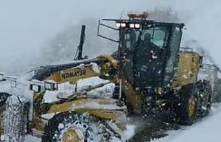 Tunceli’de 107 köy yolu ulaşıma kapandı
