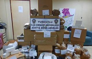 Turgutlu’da kaçak tütün operasyonu