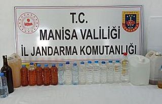 Turgutlu’da sahte içki operasyonu