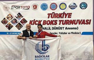 Türkiye Kick Boks Turnuvası’nda şampiyon Bağcılar’dan...