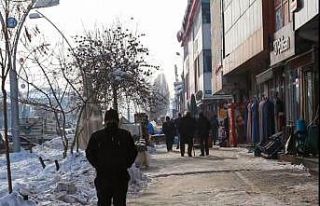 Türkiye’nin en soğuk ilçesinde termometreler...