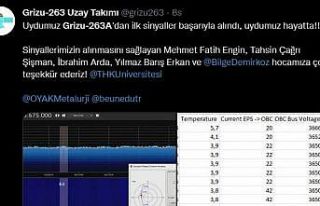Türkiye’nin ilk cep uydusundan ilk sinyal alındı