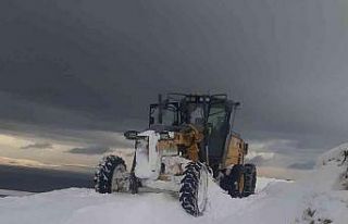 Tuşba’da karla mücadele çalışmaları aralıksız...