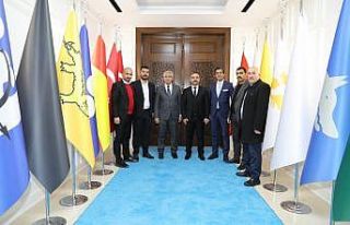 Ülkü Ocaklarından Başkan Güder’e iade-i ziyaret