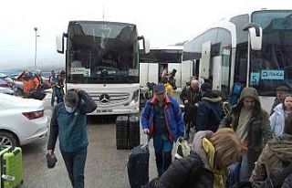 Uludağ’a yabancı turist akını