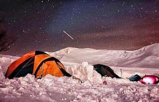 Uludağ’da milyon yıldızlı kamp