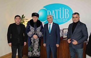 Ünlü oyuncu Serdar Gökhan’dan DATÜB’e ziyaret