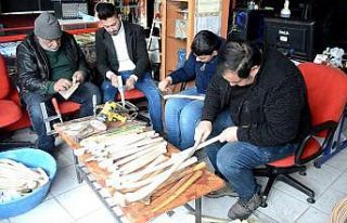 Unutulmaya yüz tutmuş baba mesleğini yaşatıyor