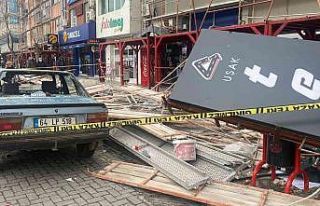 Uşak’ta faciadan dönüldü