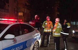 Üsküdar’da alkollü sürücünün bariyerlere...