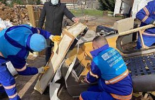 Üsküdar’da ihtiyaç sahiplerinin evleri geri dönüşüm...