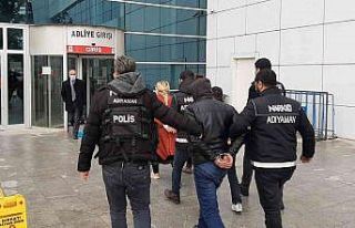 Uyuşturucu operasyonunda yakalanan 2 şahıs tutuklandı