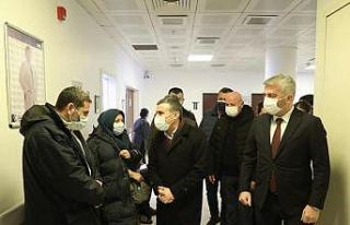 Vali Atay’dan Çağsu Hastanesine ziyaret