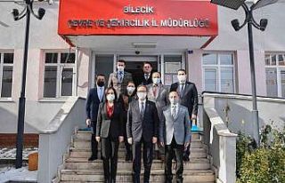 Vali Dr. Kızılkaya, projeler hakkında bilgi aldı