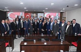 Vali Elban Büyükşehir Belediye Meclisinde