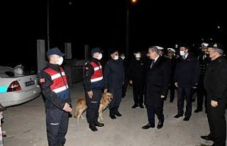 Vali Su, yılbaşı tedbirlerini yerinde inceledi