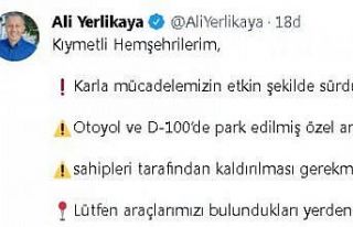 Vali Yerlikaya’dan vatandaşlara "Otoyol ve...