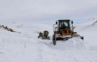 Van Büyükşehir Belediyesi çetin kış şartlarına...