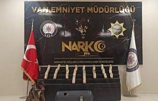 Van’da 15 kilo 500 gram eroin ele geçirildi