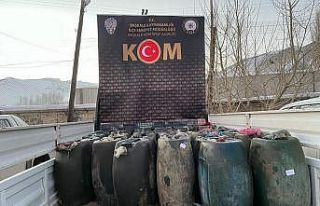 Van’da 200 adet av tüfeği ile 2 bin 100 litre...