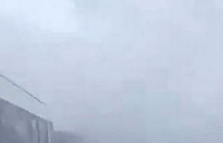 Van’da şehirler arası yollar fırtına ve tipi...